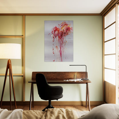 Nine Discourses on Commodus, Part VIII - Cy Twombly Brushed Aluminum Print - 70x100 cm / 28x40 inches | Cy Twombly Aluminum Print | Cy Twombly Prints