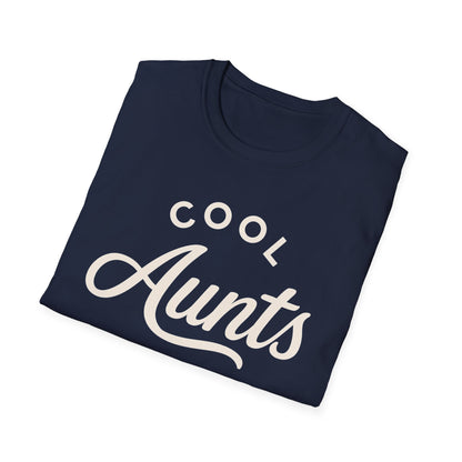 Camiseta del Club de Tías Geniales, Idea de Regalo Divertida para Tías, Camiseta Gráfica "La Mejor Tía del Mundo", Camiseta Familiar a Juego con el Equipo de Tías Atrevidas