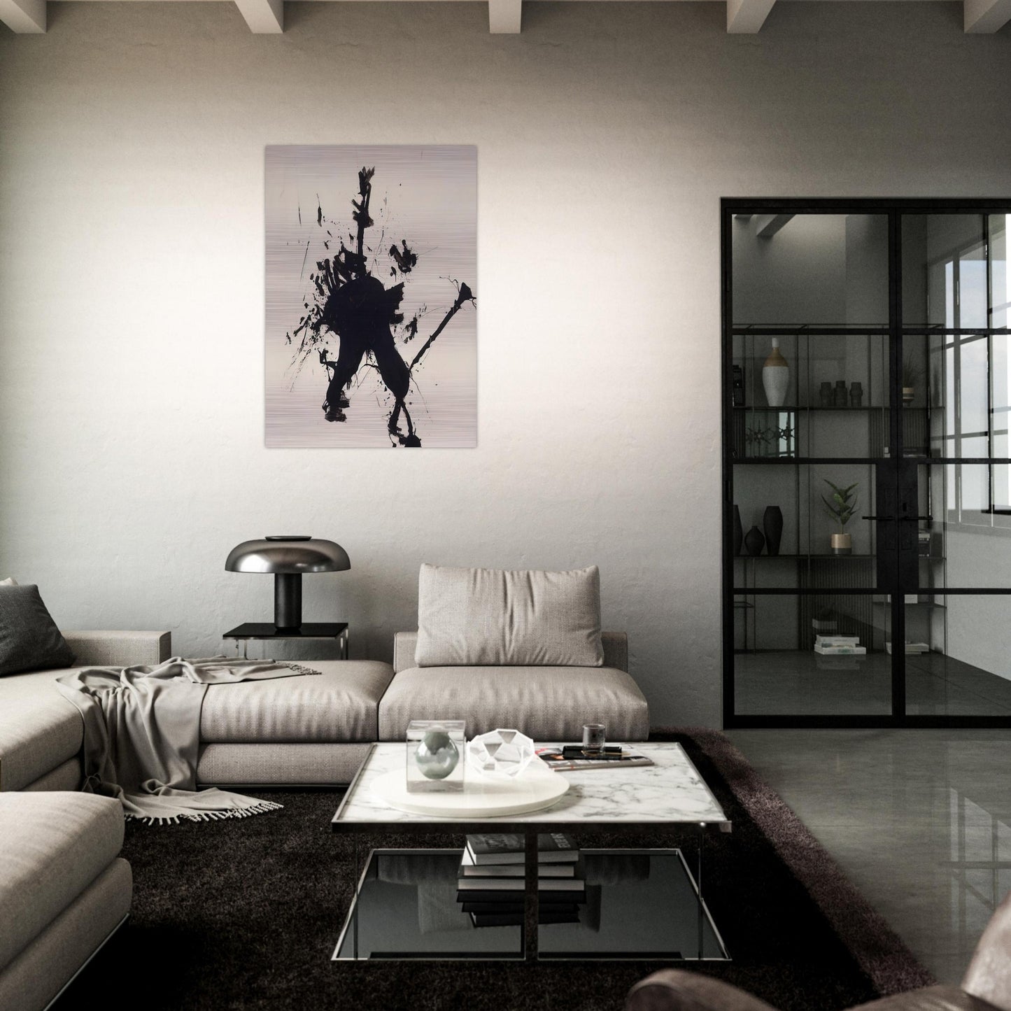Don Quixote - Hans Hofmann Brushed Aluminum Print - 70x100 cm / 28x40 inches | Hans Hofmann Aluminum Print | Hans Hofmann Prints