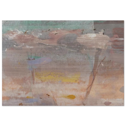 Monotype I - 1981 - Helen Frankenthaler Brushed Aluminum Print - 70x100 cm / 28x40 inches | Helen Frankenthaler Aluminum Print | Helen Frankenthaler Prints