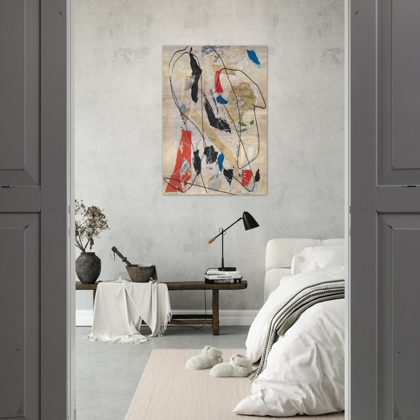 Number 236 - Abstract Expressionism - Anne Ryan Brushed Aluminum Print - 70x100 cm / 28x40 inches | Anne Ryan Aluminum Print | Anne Ryan Prints