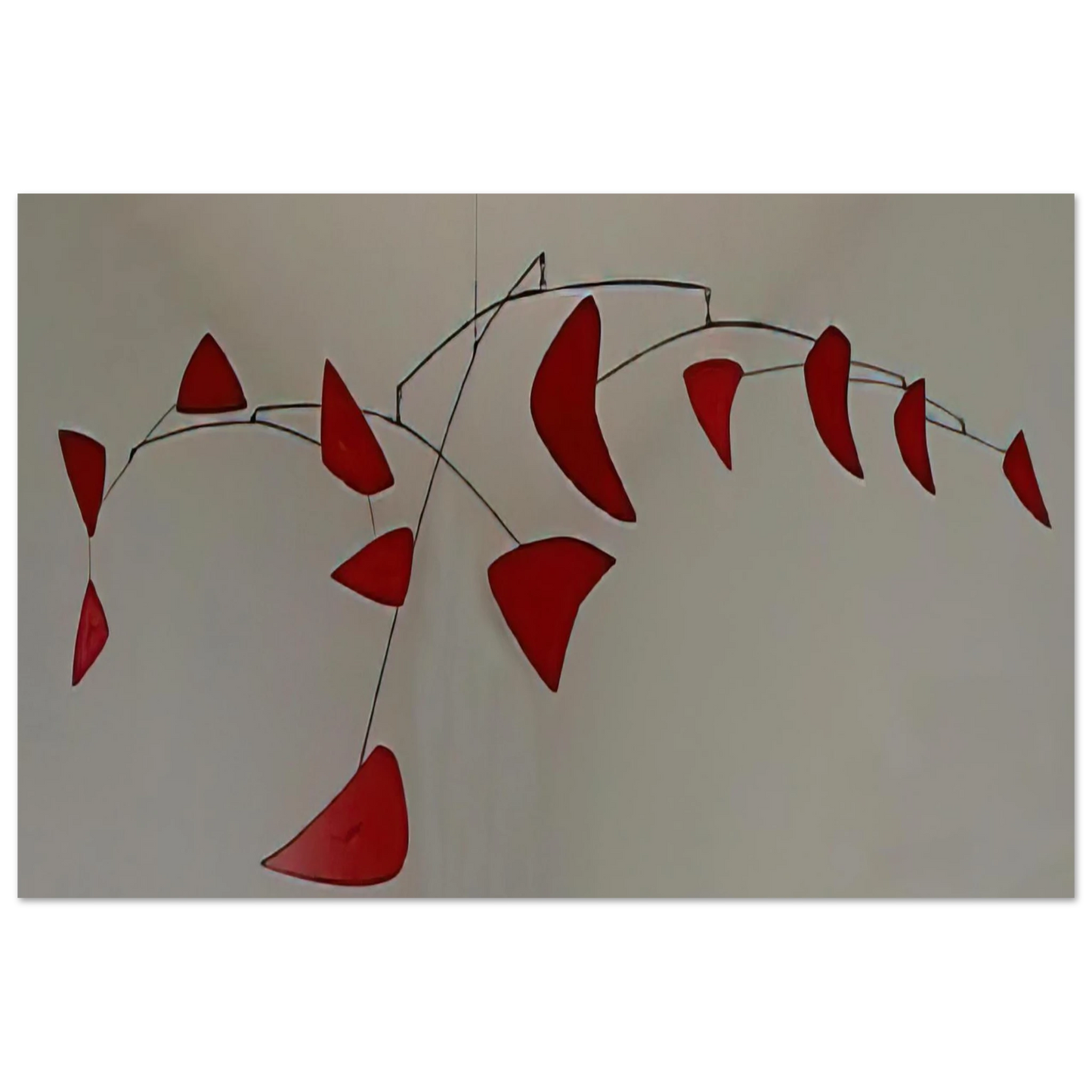 Alexander Calder - RED MOBILE 1956 Fine Art Poster