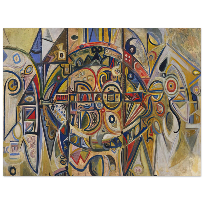 Richard Pousette-Dart - Desert  75x100 cm / 30x40inches Fine Art Poster