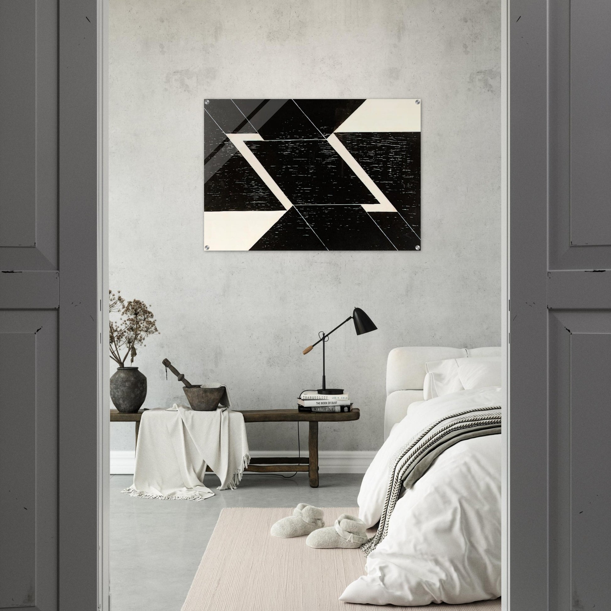 Tecelar - 1955 - Lygia Pape Acrylic Print - 70x100 cm / 28x40″ inches