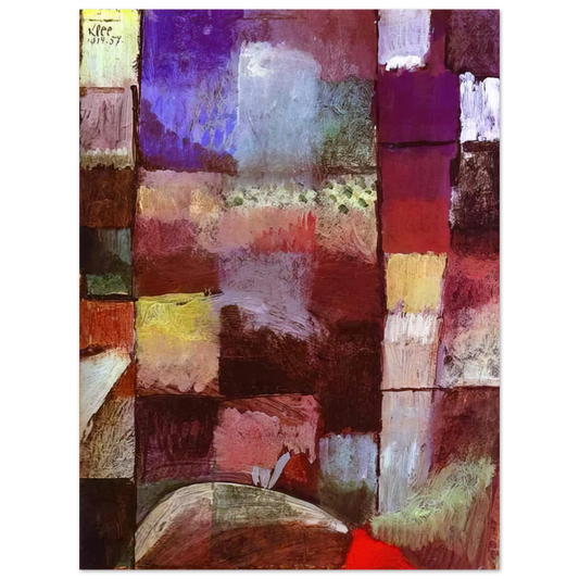 Paul Klee - HAMAMET 1914  75x100 cm / 30x40inches Fine Art Poster