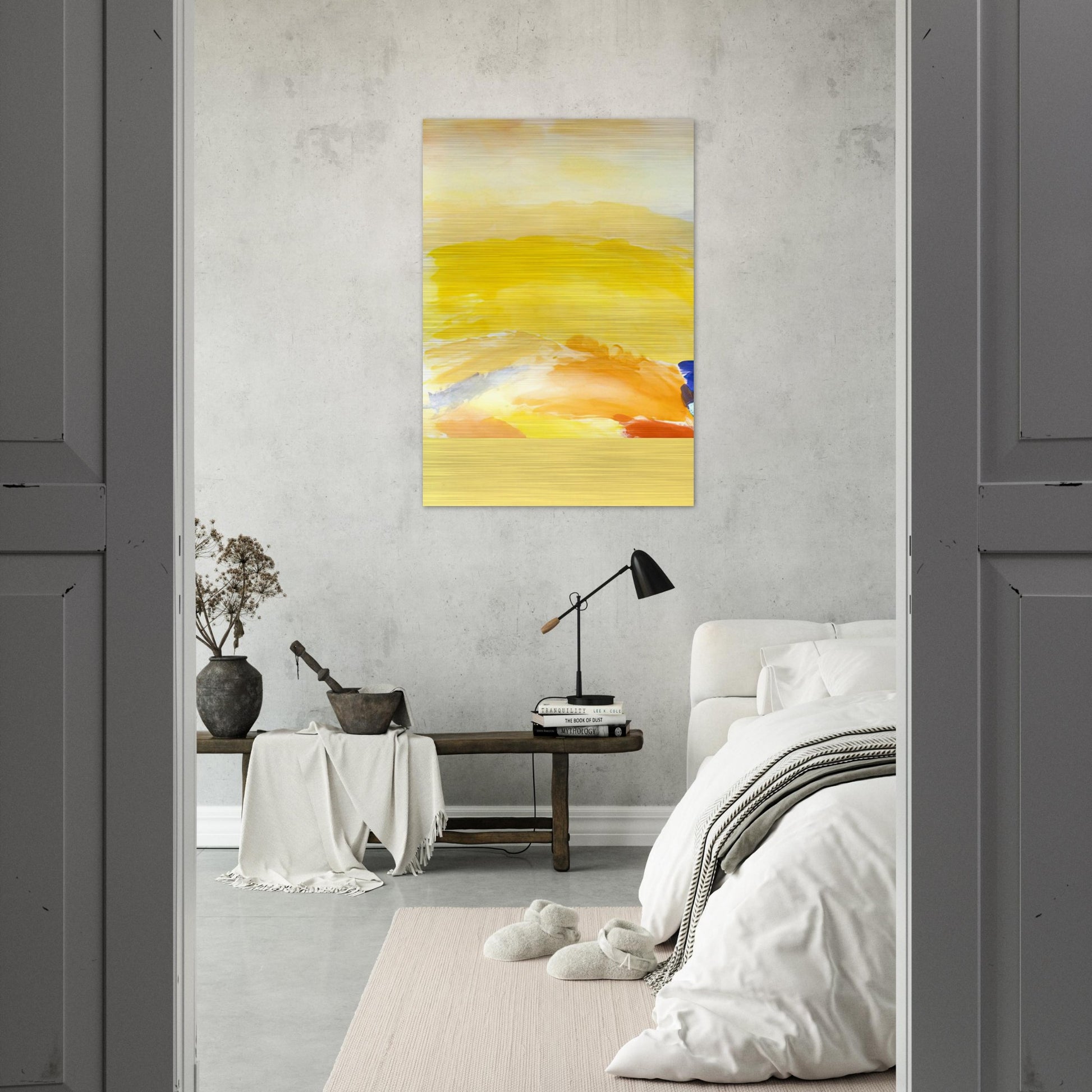Light in Your Eyes - 2000 - Ronnie Landfield Brushed Aluminum Print - 70x100 cm / 28x40 inches | Ronnie Landfield Aluminum Print | Ronnie Landfield Prints