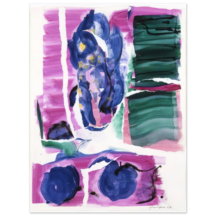 Grace Hartigan - Variations I on Clark's Cove  75x100 cm / 30x40inches Fine Art Poster