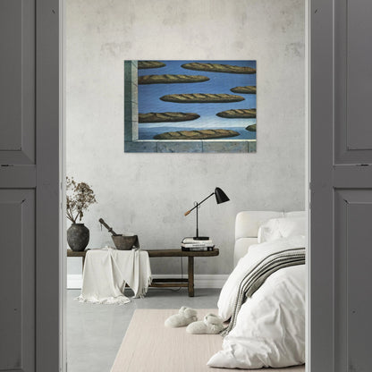 THE GOLDEN LEGEND 1958 - Rene Magritte Brushed Aluminum Print - 70x100 cm / 28x40 inches | Rene Magritte Aluminum Print | Rene Magritte Prints
