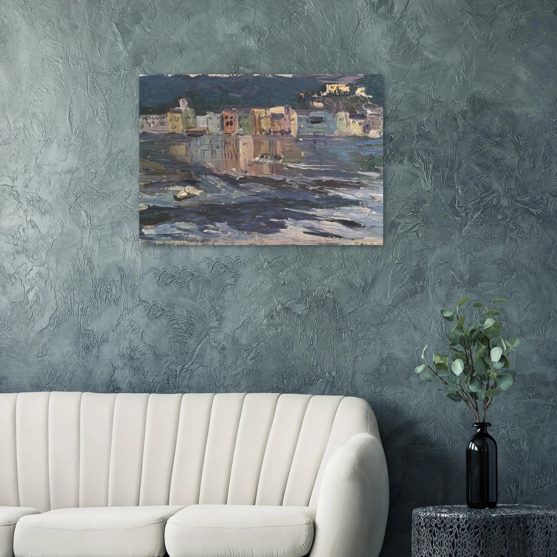 SANTA MARGUERITE 1906 - Wassily Kandinsky Brushed Aluminum Print - 70x100 cm / 28x40 inches | Wassily Kandinsky Aluminum Print | Wassily Kandinsky Prints