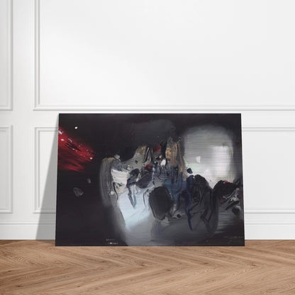 COMPOSITION 1972 - Chu teh Chun Brushed Aluminum Print - 70x100 cm / 28x40 inches | Chu teh Chun Aluminum Print | Chu teh Chun Prints