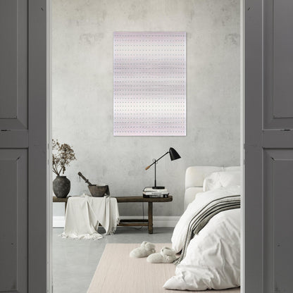 STATIC 2 1966 - Bridget Riley Brushed Aluminum Print - 70x100 cm / 28x40 inches | Bridget Riley Aluminum Print | Bridget Riley Prints