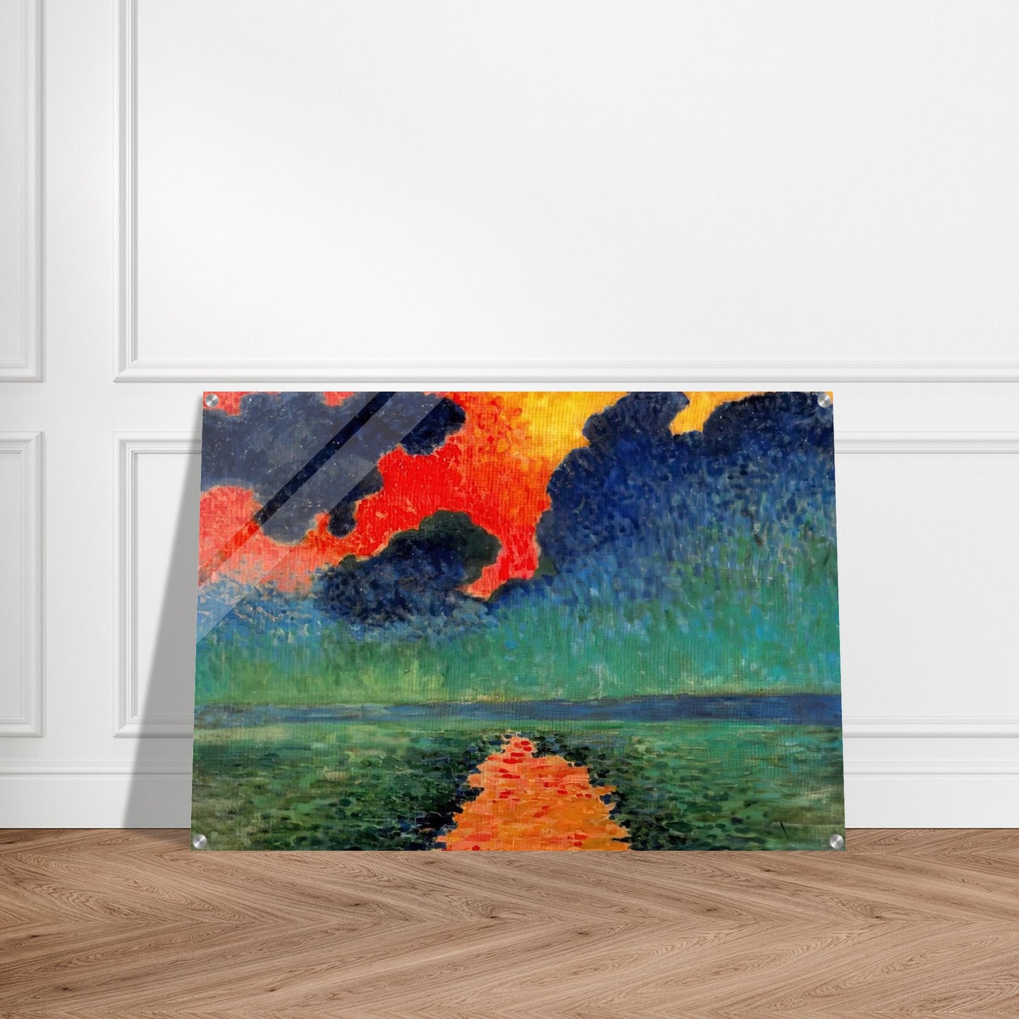 EFFECT OF SUN ON THE WATER LONDON 1906 - Andre Derain Acrylic Print - 70x100 cm / 28x40″ inches