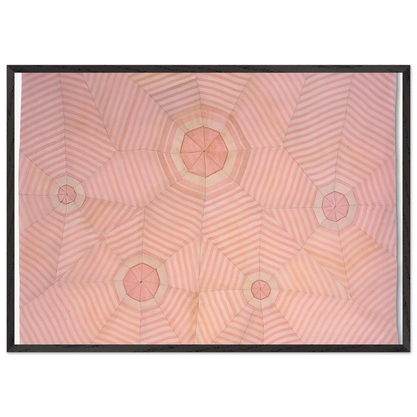 THE FABRIC WORKS 2007 - Louise Bourgeois 70x100 cm / 28x40 inches Framed Art Print – Black Wooden Frame