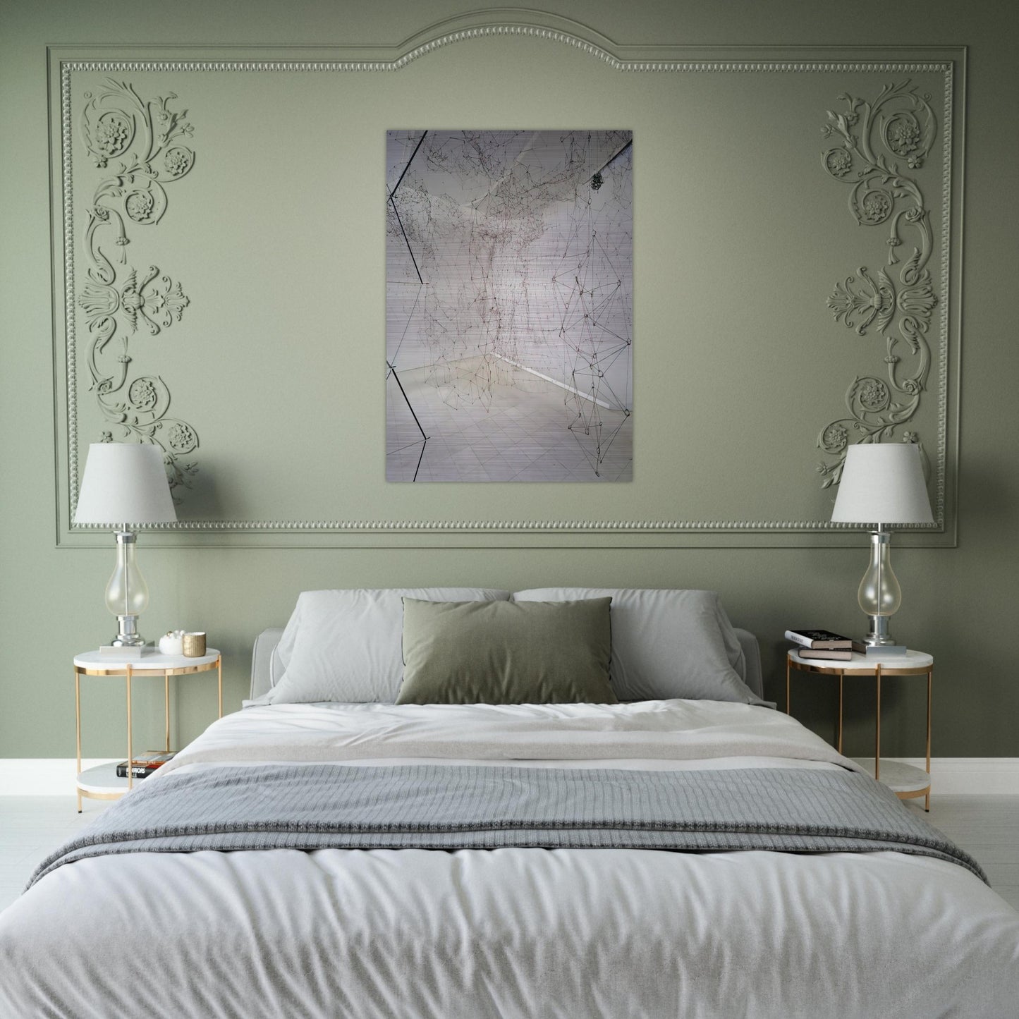 Recticulárea - Minimalism - Gego Brushed Aluminum Print - 70x100 cm / 28x40 inches | Gego Aluminum Print | Gego Prints