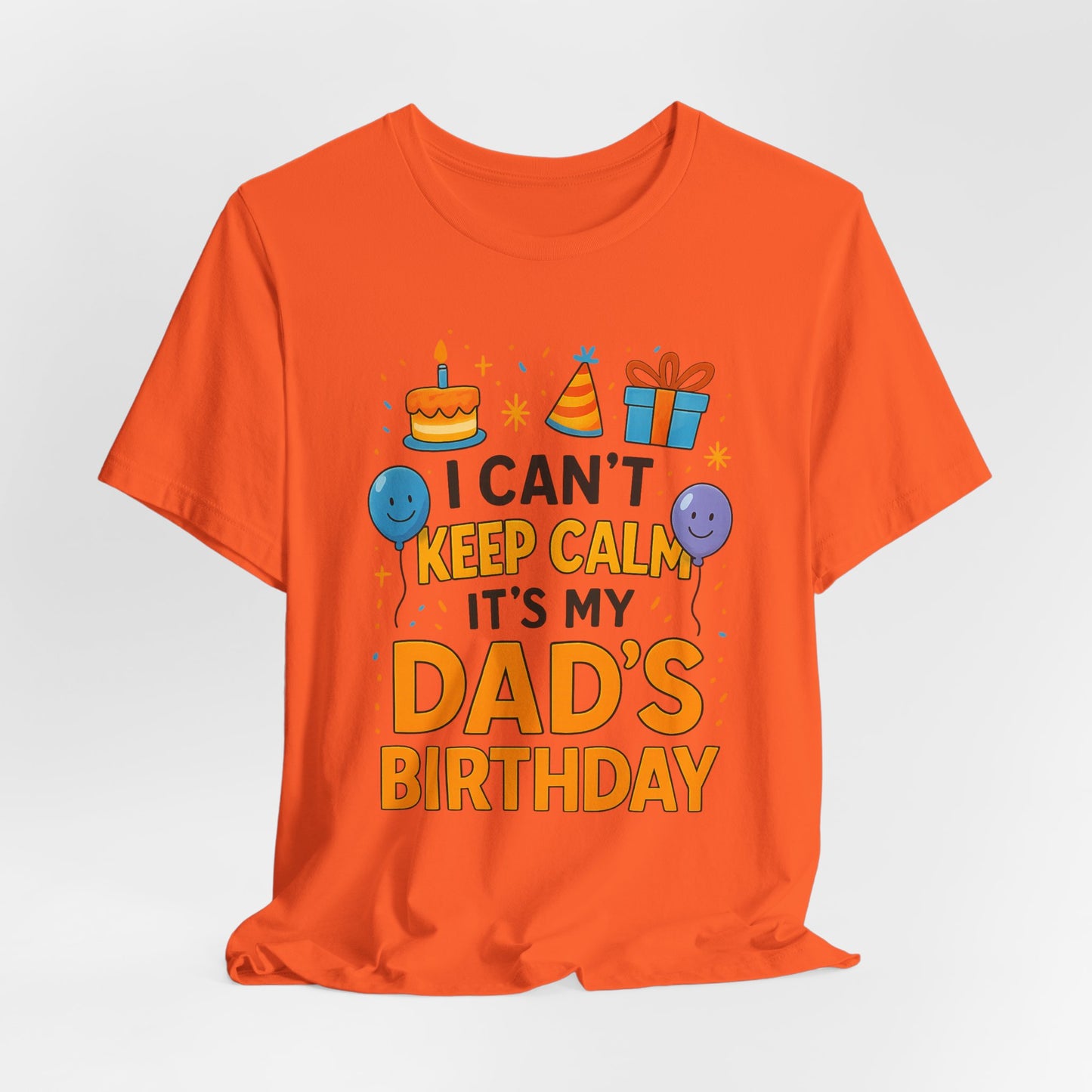 Regalo de cumpleaños para papá No puedo mantener la calma Es el cumpleaños de mi papá Feliz padre