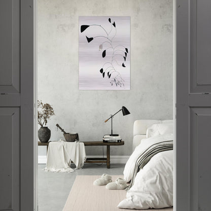 ARC OF PETALS 1941 - Alexander Calder Brushed Aluminum Print - 70x100 cm / 28x40 inches | Alexander Calder Aluminum Print | Alexander Calder Prints