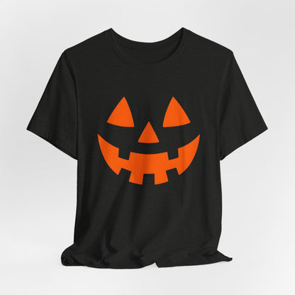 Camiseta vintage con cara de calabaza de Jack o Lantern