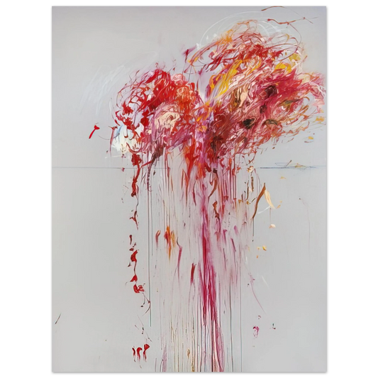 Cy Twombly - Nine Discourses on Commodus, Part VIII  75x100 cm / 30x40inches Fine Art Poster