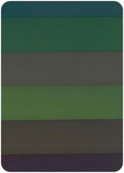 Horizontal Bands with Colors Superimposed By Sol LeWitt Pack of 10 Post Cards | Sol LeWitt Post Cards | A6 (10.5 x 14.8 cm) - 4.1 x 5.8 inches