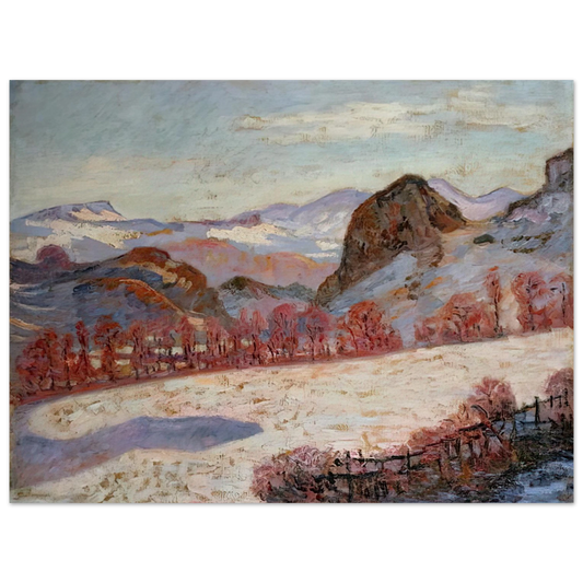 Armand Guillaumin - Saint-Sauves-d'Auvergne - 1900 France  75x100 cm / 30x40inches Fine Art Poster