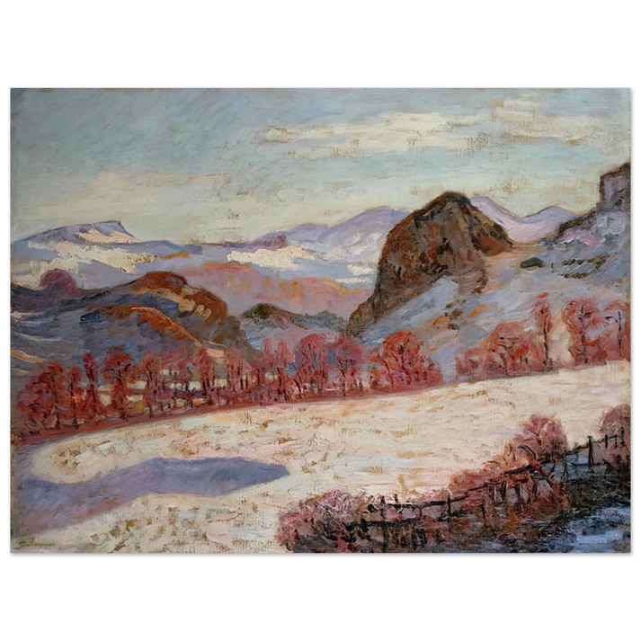 Armand Guillaumin - Saint-Sauves-d'Auvergne - 1900 France  75x100 cm / 30x40inches Fine Art Poster