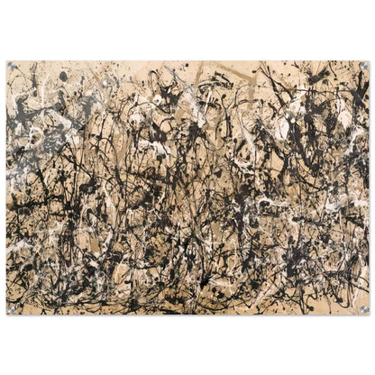 AUTUMN RHYTHM NUMBER 30 1950 - Jackson Pollock Acrylic Print - 70x100 cm / 28x40″ inches