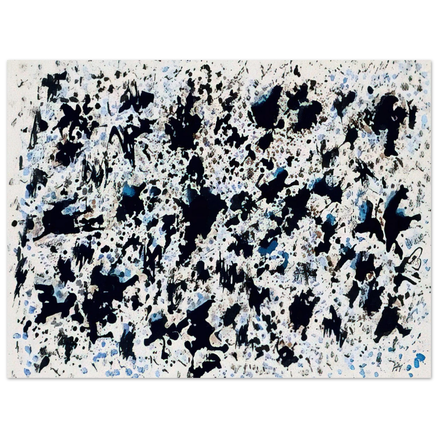 Henri Michaux - UNTITLED 1  75x100 cm / 30x40inches Fine Art Poster