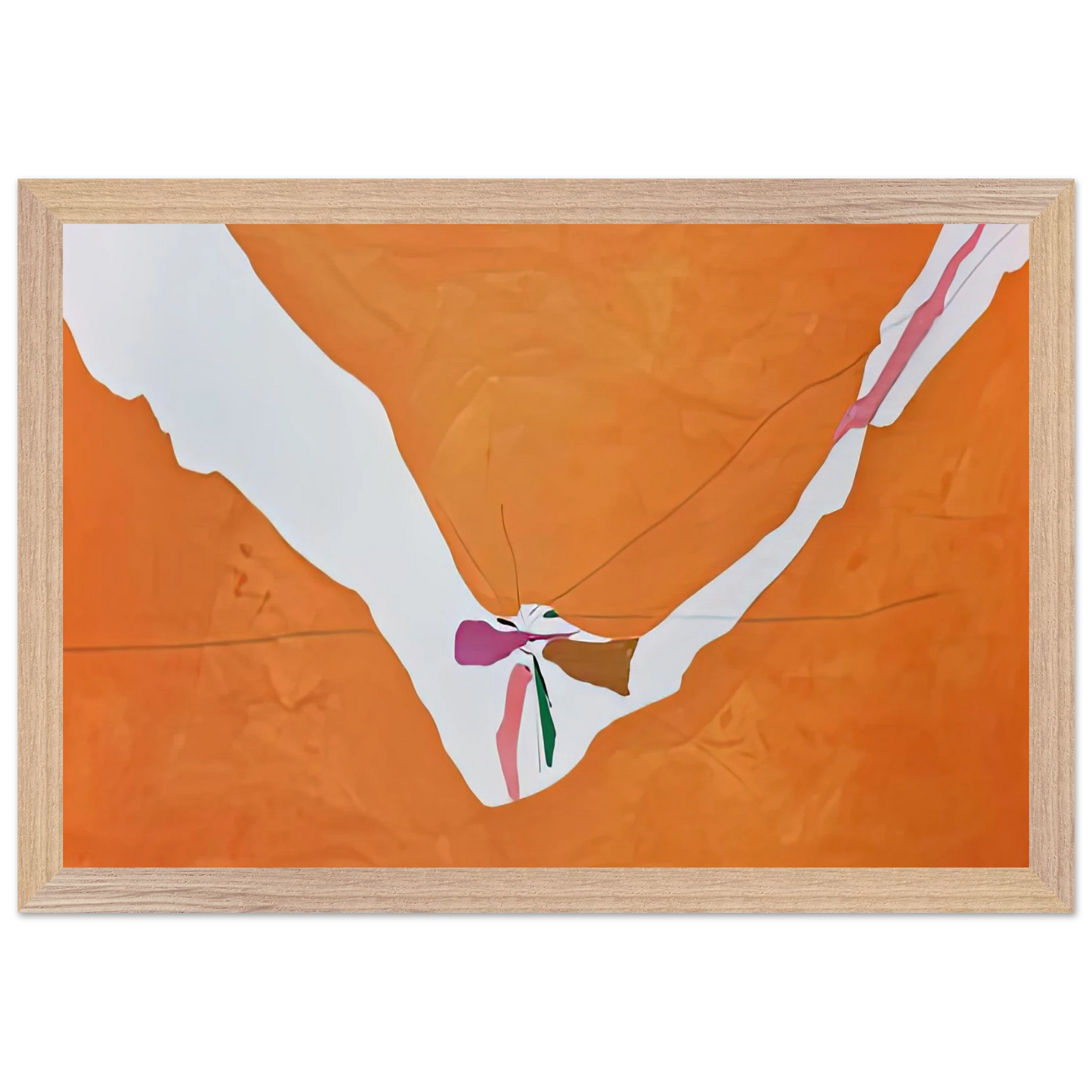 Helen Frankenthaler - Chairman of the Board, 1971- Wall Art - 30x40 cm / 12x16 inches - Premium Wooden Framed Poster With Fine Art Paper-canvas - White frame