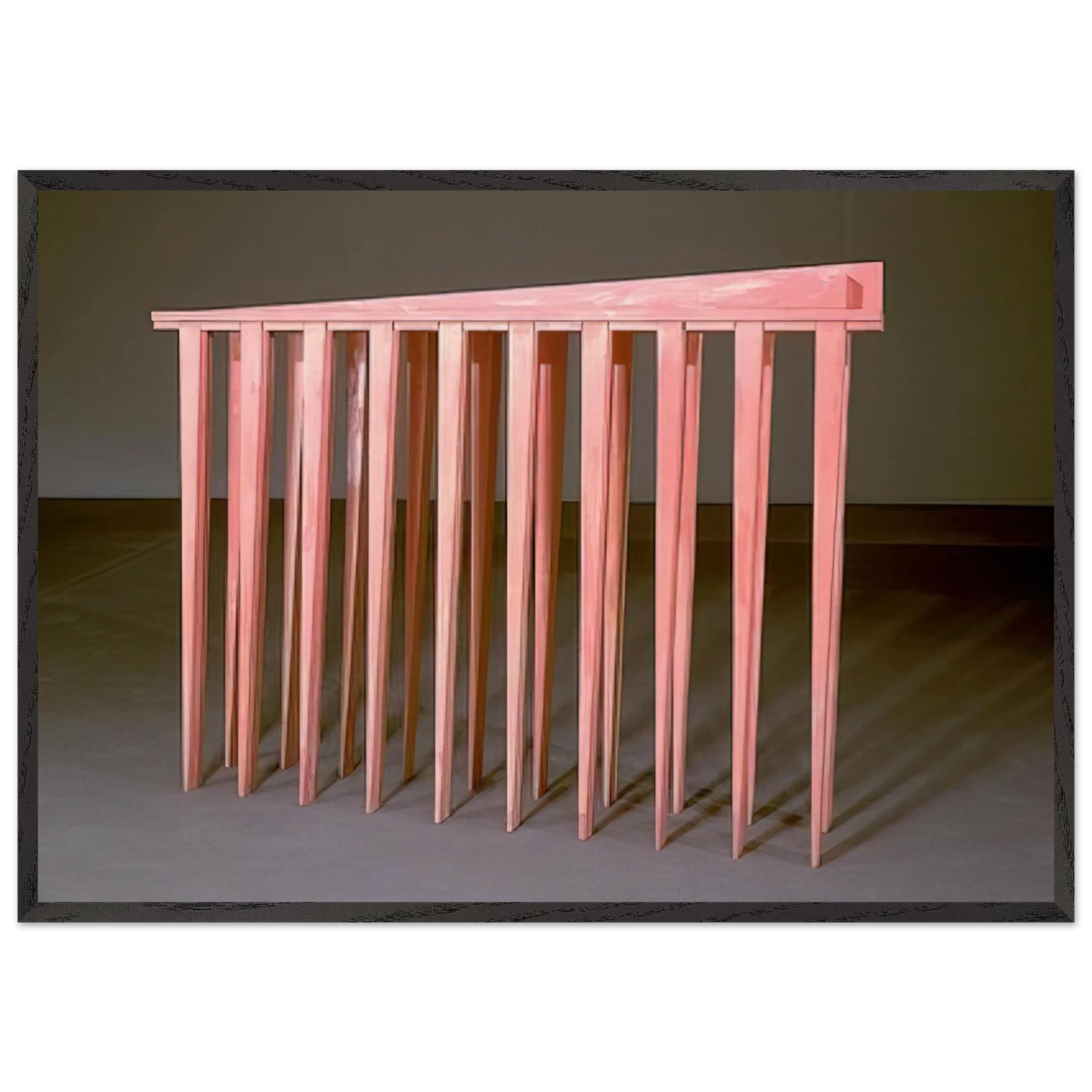 THE BLIND LEADING THE BLIND 1949 - Louise Bourgeois 70x100 cm / 28x40 inches Framed Art Print – Black Wooden Frame