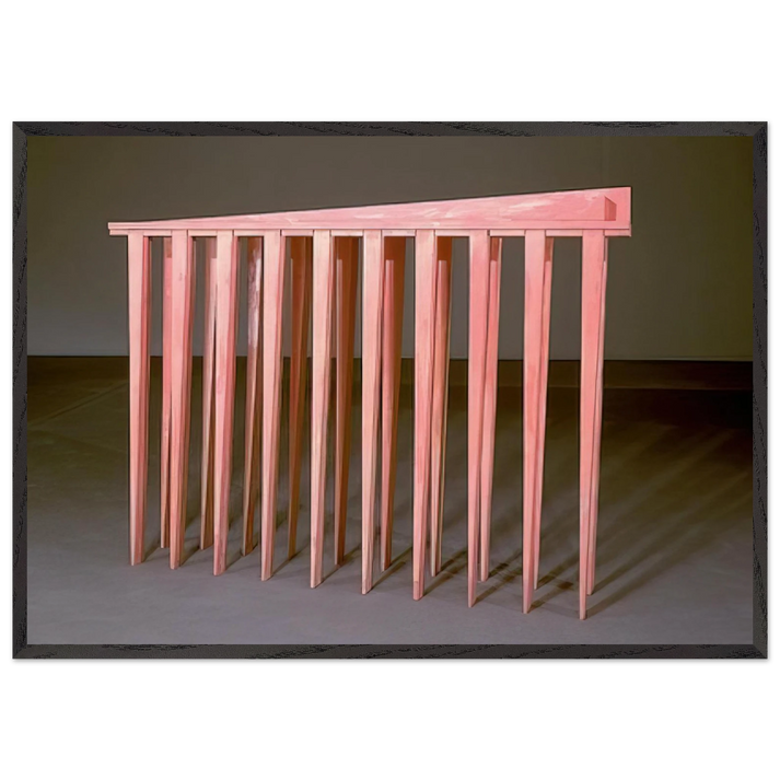 THE BLIND LEADING THE BLIND 1949 - Louise Bourgeois 70x100 cm / 28x40 inches Framed Art Print – Black Wooden Frame