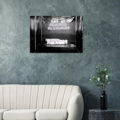 Eat Me. The Gluttony or Lust - 1976 - Lygia Pape Brushed Aluminum Print - 70x100 cm / 28x40 inches | Lygia Pape Aluminum Print | Lygia Pape Prints
