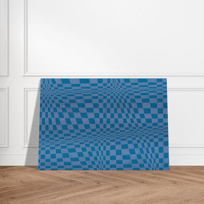 Disegno ottico dinamico - 1964 - Dadamaino Brushed Aluminum Print - 70x100 cm / 28x40 inches | Dadamaino Aluminum Print | Dadamaino Prints
