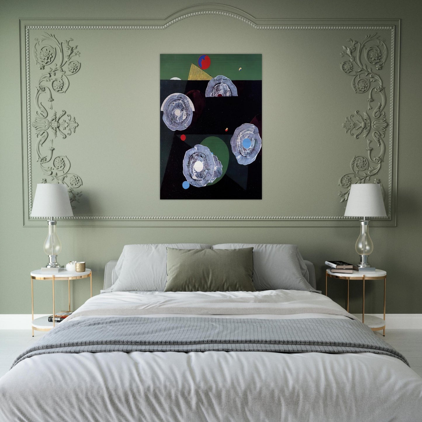 Scallops flower - Max Ernst Brushed Aluminum Print - 70x100 cm / 28x40 inches | Max Ernst Aluminum Print | Max Ernst Prints