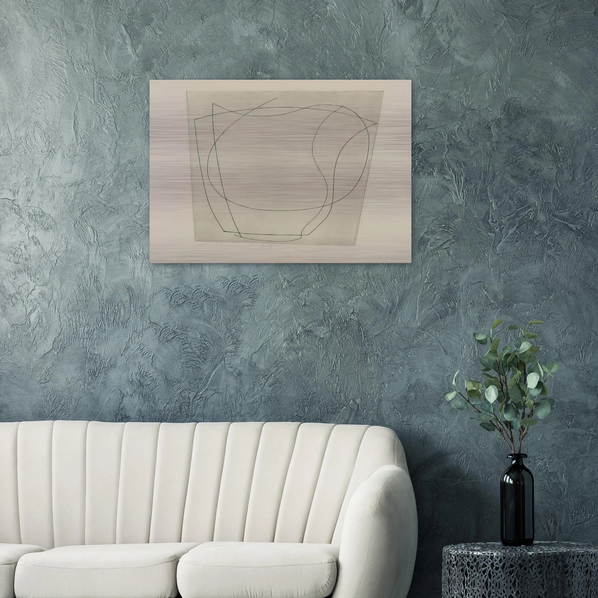 Rafael - 1967 - Ben Nicholson Brushed Aluminum Print - 70x100 cm / 28x40 inches | Ben Nicholson Aluminum Print | Ben Nicholson Prints