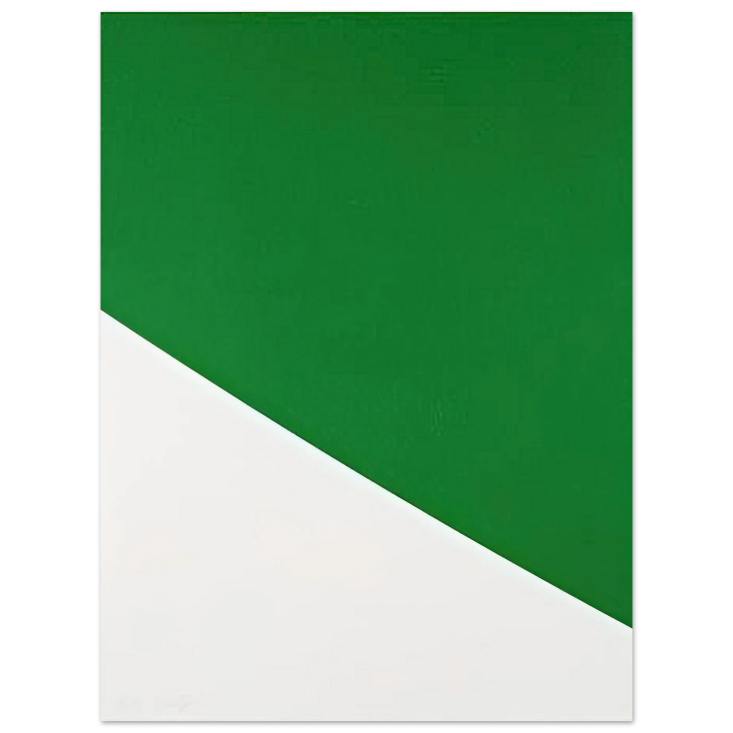 Ellsworth Kelly - Green Curve  75x100 cm / 30x40inches Fine Art Poster