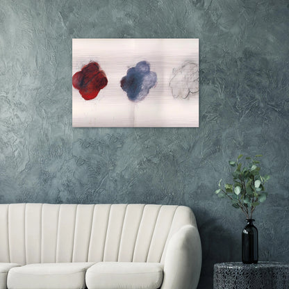 Fifty Days at Iliam. Shades of Achilles, Patroclus, and Hector - Cy Twombly Brushed Aluminum Print - 70x100 cm / 28x40 inches | Cy Twombly Aluminum Print | Cy Twombly Prints