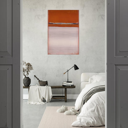 No.18 - 1951 - Mark Rothko Brushed Aluminum Print - 70x100 cm / 28x40 inches | Mark Rothko Aluminum Print | Mark Rothko Prints