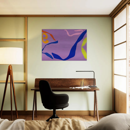 Untitled - 1970 - Ray Parker Brushed Aluminum Print - 70x100 cm / 28x40 inches | Ray Parker Aluminum Print | Ray Parker Prints