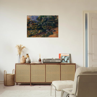 The Beal - Pierre-Auguste Renoir Brushed Aluminum Print - 70x100 cm / 28x40 inches | Pierre-Auguste Renoir Aluminum Print | Pierre-Auguste Renoir Prints