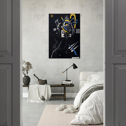SMALL WORLDS VII 1922 - Wassily Kandinsky Brushed Aluminum Print - 70x100 cm / 28x40 inches | Wassily Kandinsky Aluminum Print | Wassily Kandinsky Prints