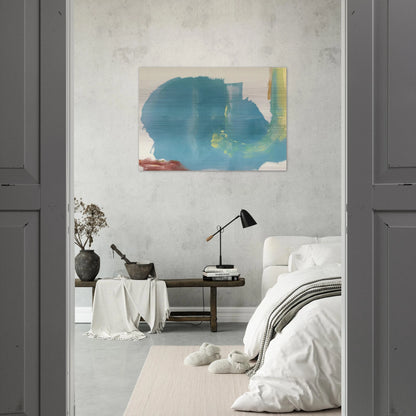 Where Necessary - 1977 - Helen Frankenthaler Brushed Aluminum Print - 70x100 cm / 28x40 inches | Helen Frankenthaler Aluminum Print | Helen Frankenthaler Prints