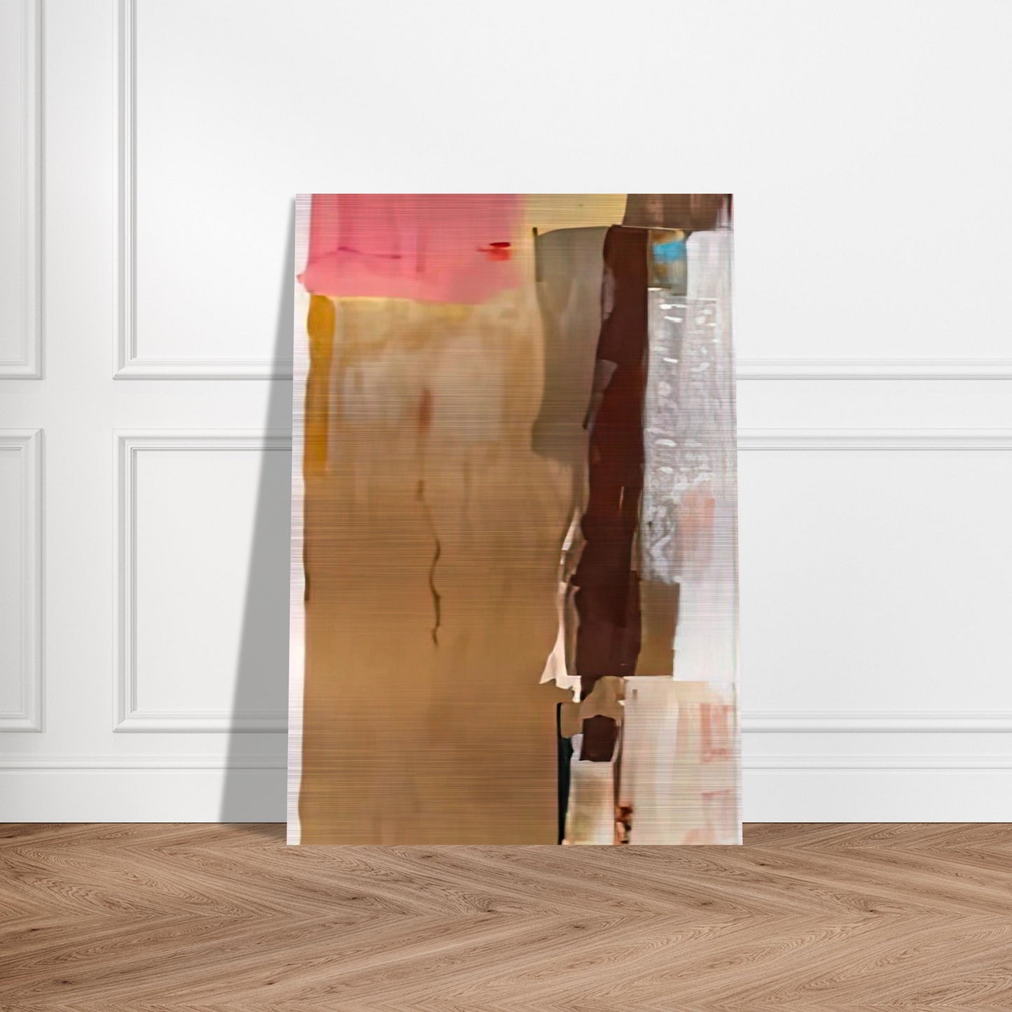 Bistre I, 1976- - Helen Frankenthaler Brushed Aluminum Print - 70x100 cm / 28x40 inches | Helen Frankenthaler Aluminum Print | Helen Frankenthaler Prints