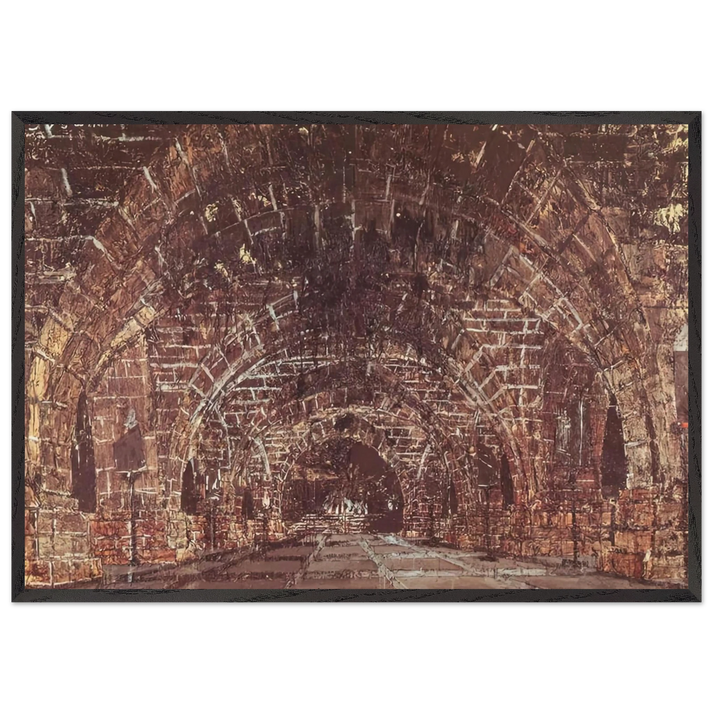 SULAMITH 1983 - Anselm Kiefer 70x100 cm / 28x40 inches Framed Art Print – Black Wooden Frame