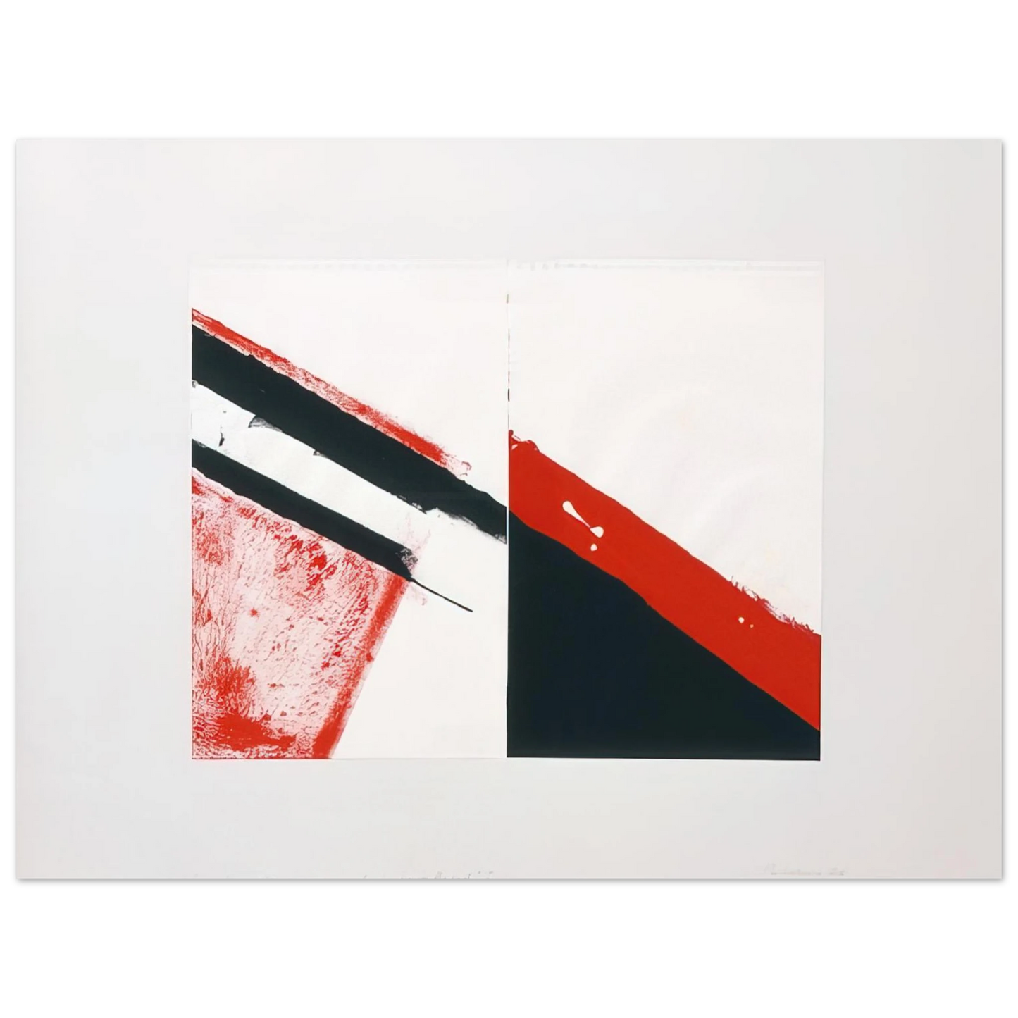 Blinky Palermo - Who knows the beginning and who knows the end I - 1976  75x100 cm / 30x40inches Fine Art Poster