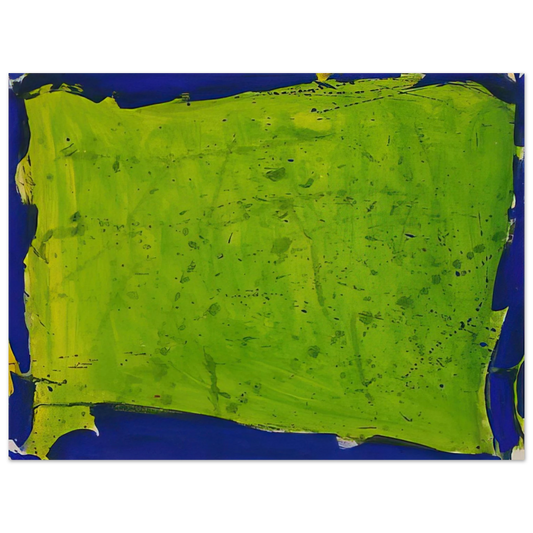 Sam Francis - Untitled  Blue-Green   75x100 cm / 30x40inches Fine Art Poster