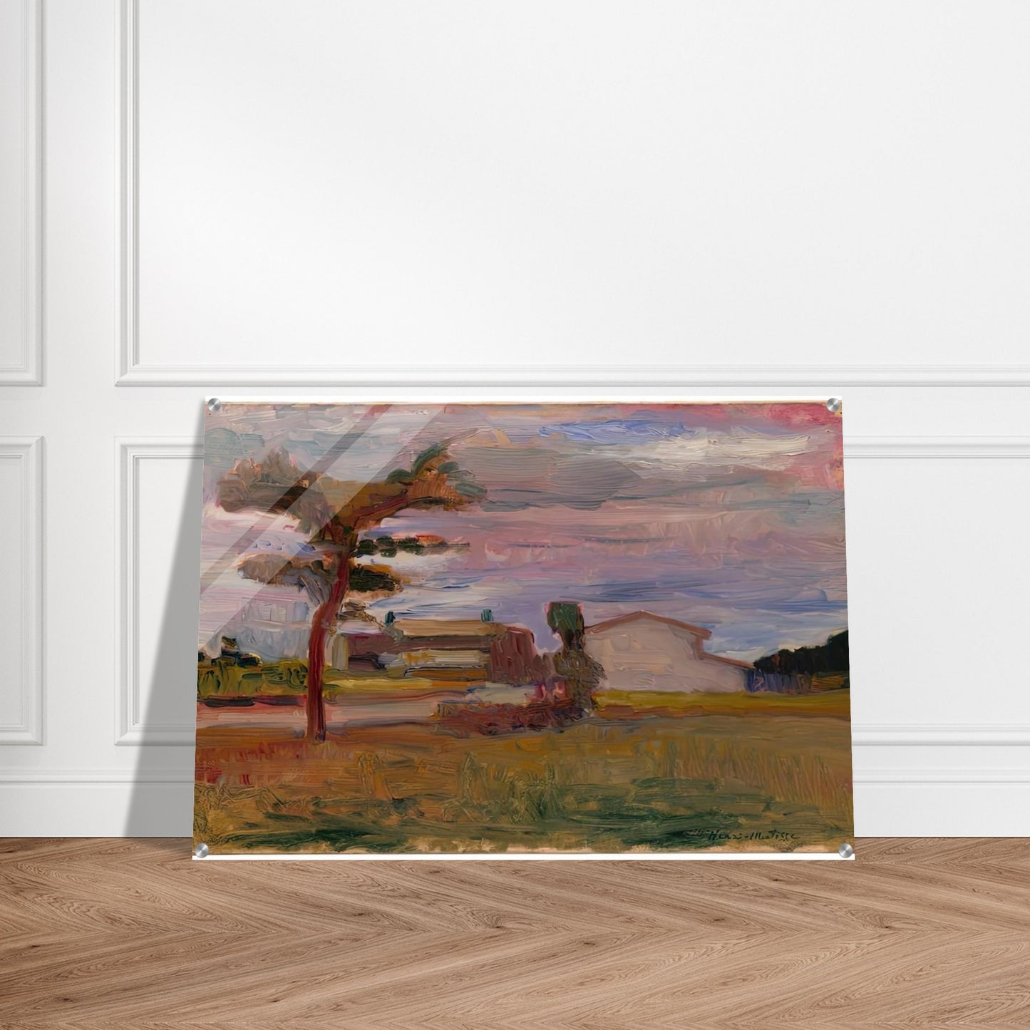 CORSICAN LANDSCAPE 1898 - Henri Matisse Acrylic Print - 70x100 cm / 28x40″ inches
