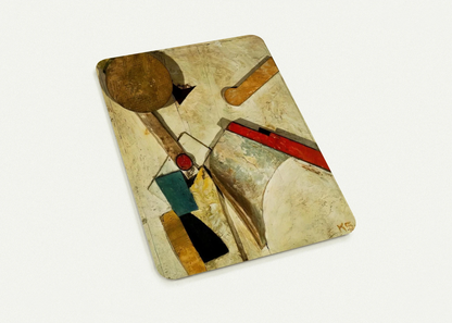 HEAVY RELIEF 1945 By Kurt Schwitters Pack of 10 Post Cards | Kurt Schwitters Post Cards | A6 (10.5 x 14.8 cm) - 4.1 x 5.8 inches