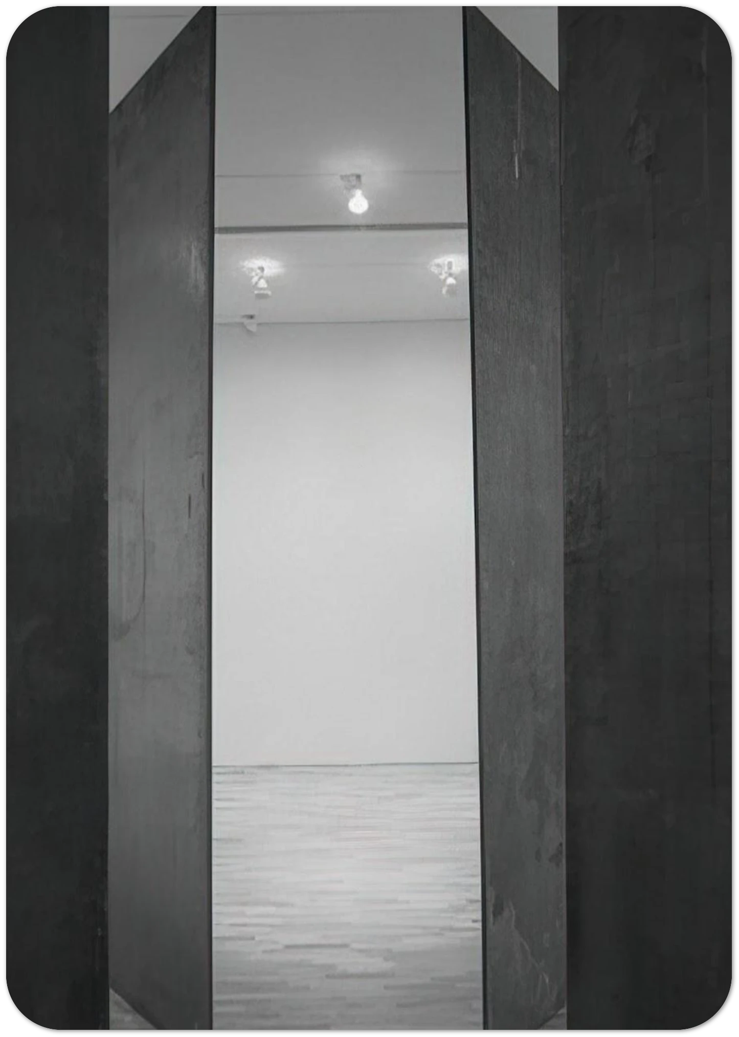 CIRCUIT II 1972 By Richard Serra Pack of 10 Post Cards | Richard Serra Post Cards | A6 (10.5 x 14.8 cm) - 4.1 x 5.8 inches
