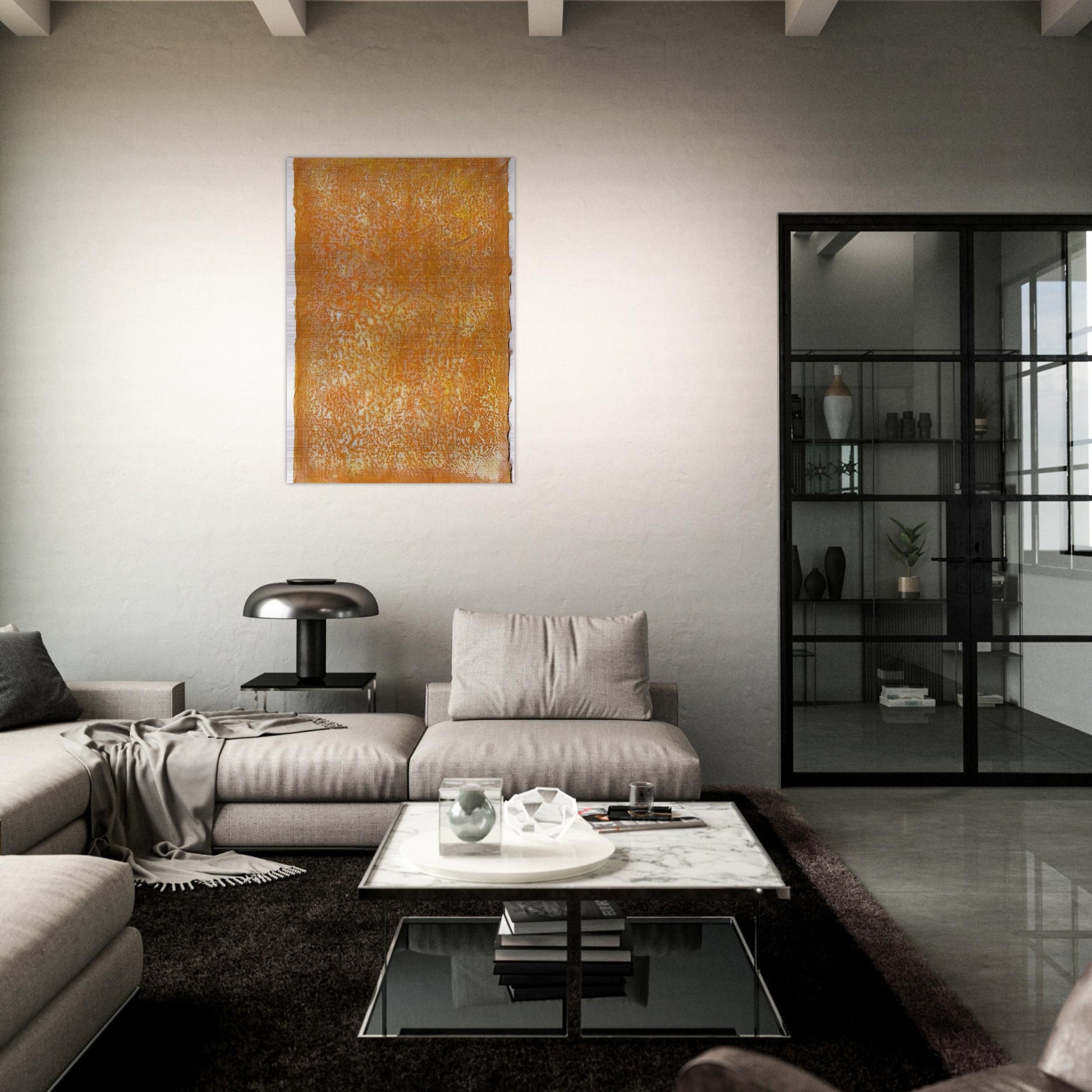 UNTITLED 2000 - Gotthard Graubner Brushed Aluminum Print - 70x100 cm / 28x40 inches | Gotthard Graubner Aluminum Print | Gotthard Graubner Prints