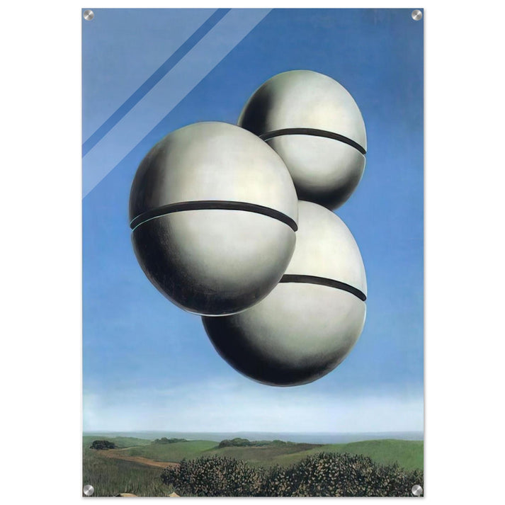 THE VOICE OF SPACE 1928 - Rene Magritte Acrylic Print - 70x100 cm / 28x40″ inches